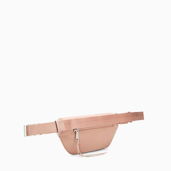 *SOLD* Rebecca Minkoff Vintage Pink Nylon Belt Bag - Picture 3 of 11